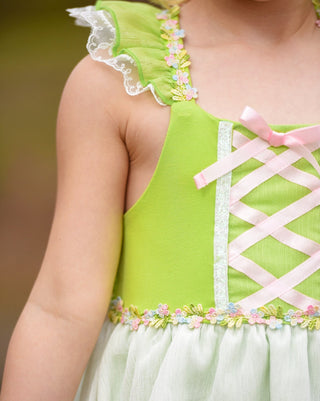 Fairytale Twirl | Enchanted Fairy in Tinker Green - Eliza Cate and Co
