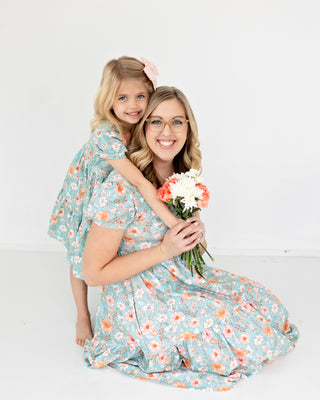 Mommy & Mini Boho Twirls in Summer Garden