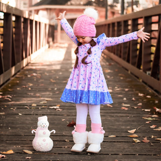 Yeti Wishes + Dino Kisses - Winter Twirls