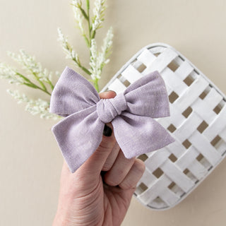 Verbena | Oversized Hand-tied Bow - Eliza Cate and Co