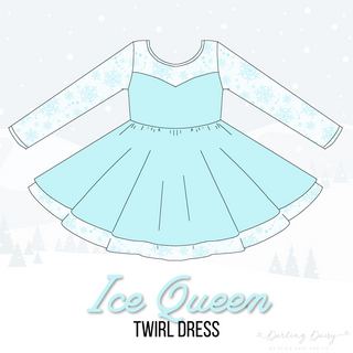 Twirl Dress | Ice Queen *PREORDER* - Eliza Cate and Co