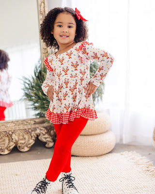 Cozy Twirl 3 Piece Set | Rudy Reindeer *PREORDER* - Eliza Cate and Co