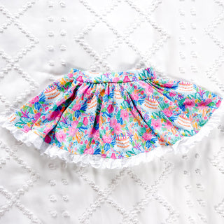 Twirl Skort | Birthday Cake - Eliza Cate and Co