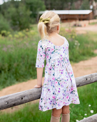 Ballet Dress | Autumn Berry Floral - Eliza Cate and Co