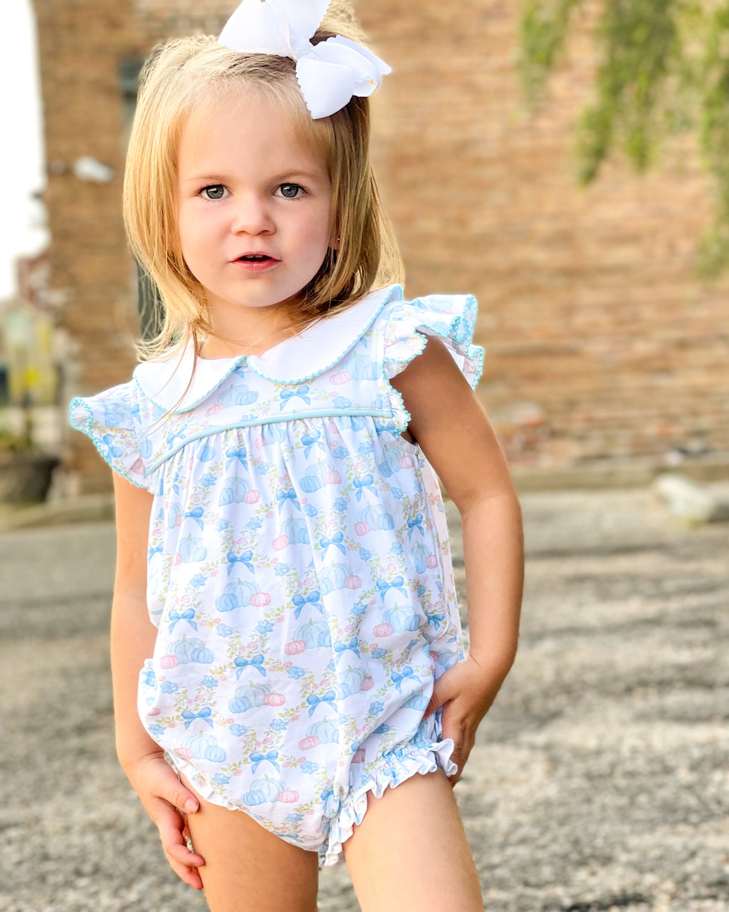 Prim Bubble | Preppy Pumpkins (12-18M and 2T ONLY) – Eliza Cate and Co