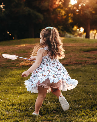 Pinafore Twirl Set | Butterfly Breeze - Eliza Cate and Co