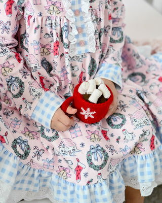 Cozy Twirl Gown | Winter Wonderland
