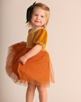 Velvet Tutu Twirl | Amber *PREORDER* - Eliza Cate and Co
