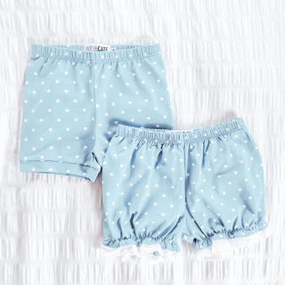 Little Bloomers + Shorts | Unicorn Dreams Blue - Eliza Cate and Co