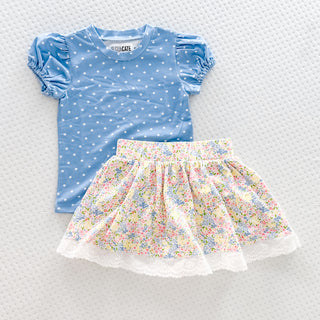 Twirl Skort | Bitty Blooms *PREORDER* - Eliza Cate and Co