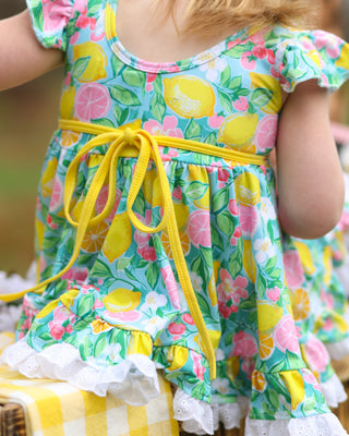 Twirl Tunic Set | Pink Lemonade *PREORDER* - Eliza Cate and Co