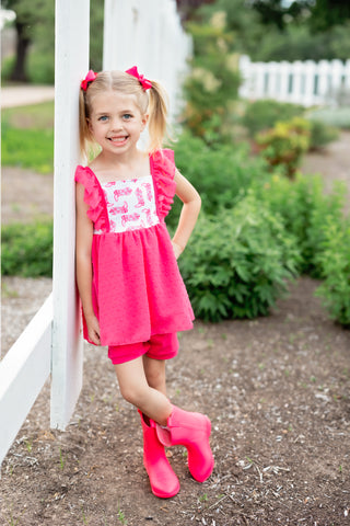 Dotty Twirl Set | Pink Boots *PREORDER* - Eliza Cate and Co