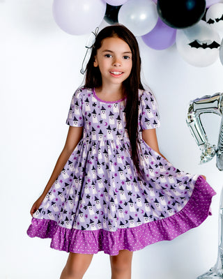 Twirl Dress | Spooky Cute Ghosts