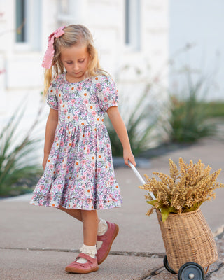 Twirl Dress | Fall Bouquet - Eliza Cate and Co