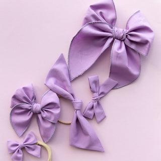 Striking Purple | Petite Party Bow - Eliza Cate and Co