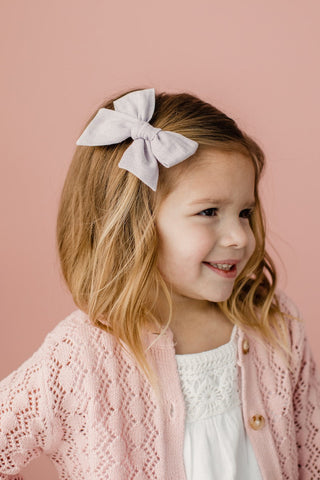 Verbena | Oversized Hand-tied Bow - Eliza Cate and Co