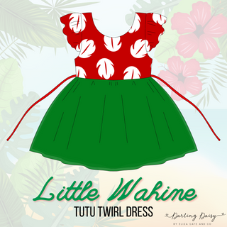 Tutu Twirl Dress | Little Wahine *PREORDER*
