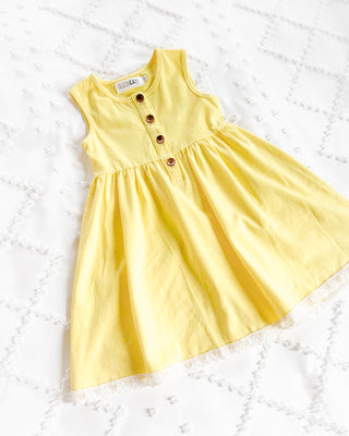 Everyday Dress | Sunshine Yellow - Eliza Cate and Co
